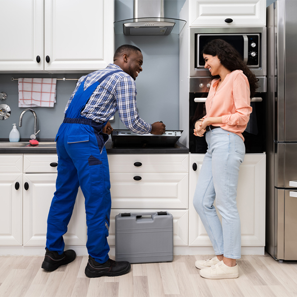 can you provide an estimate for cooktop repair before beginning any work in Schuyler County